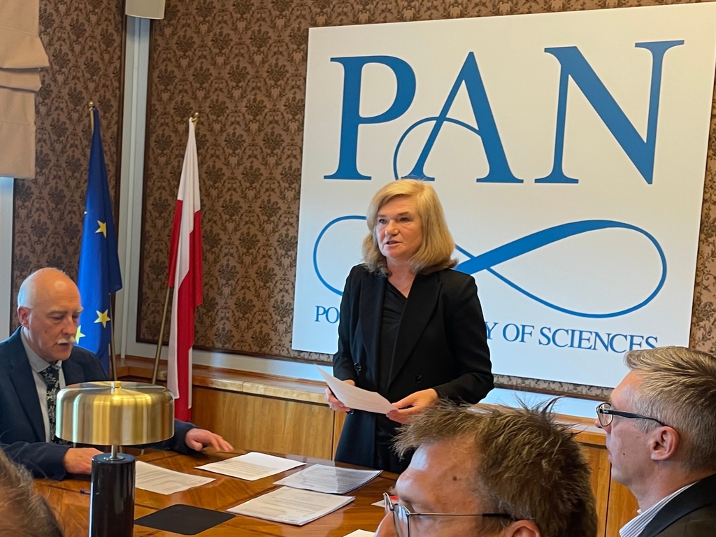 Pani Rektor UŁ prof. dr hab. Elżbieta Żądzińska została Przewodnicącą KBO PAN Pani Rektor UŁ prof. dr hab. Elżbieta Żądzińska została Przewodnicącą KBO PAN